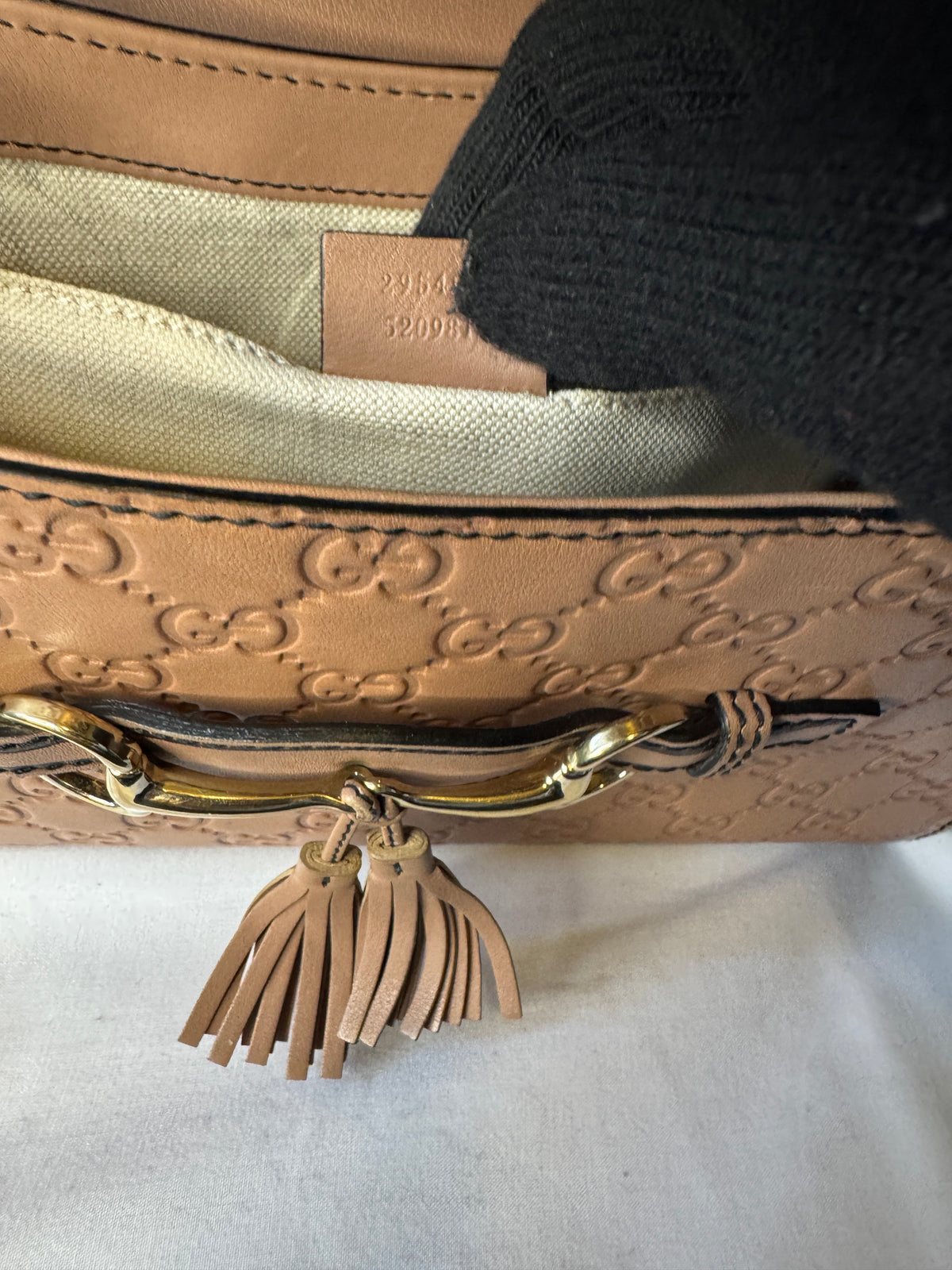 Gucci Medium Guccissima Emily Shoulder Bag – Brown