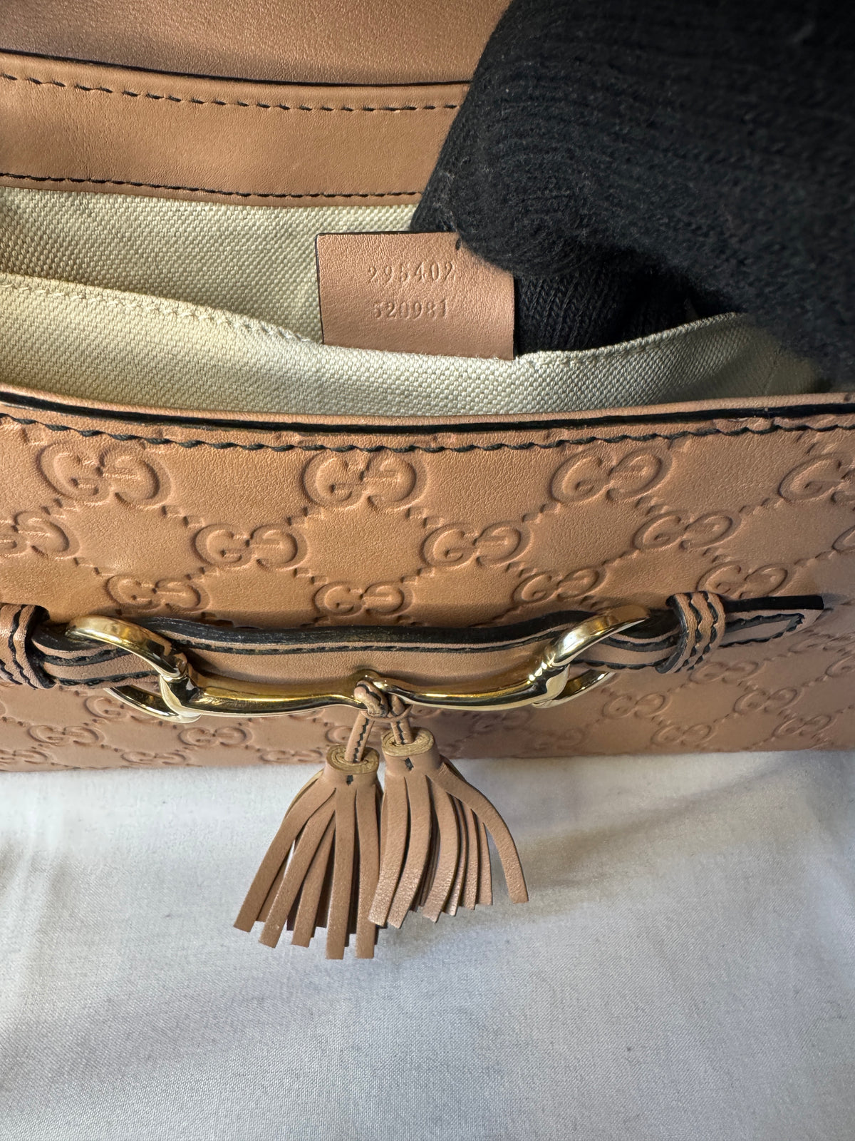Gucci Medium Guccissima Emily Shoulder Bag – Brown