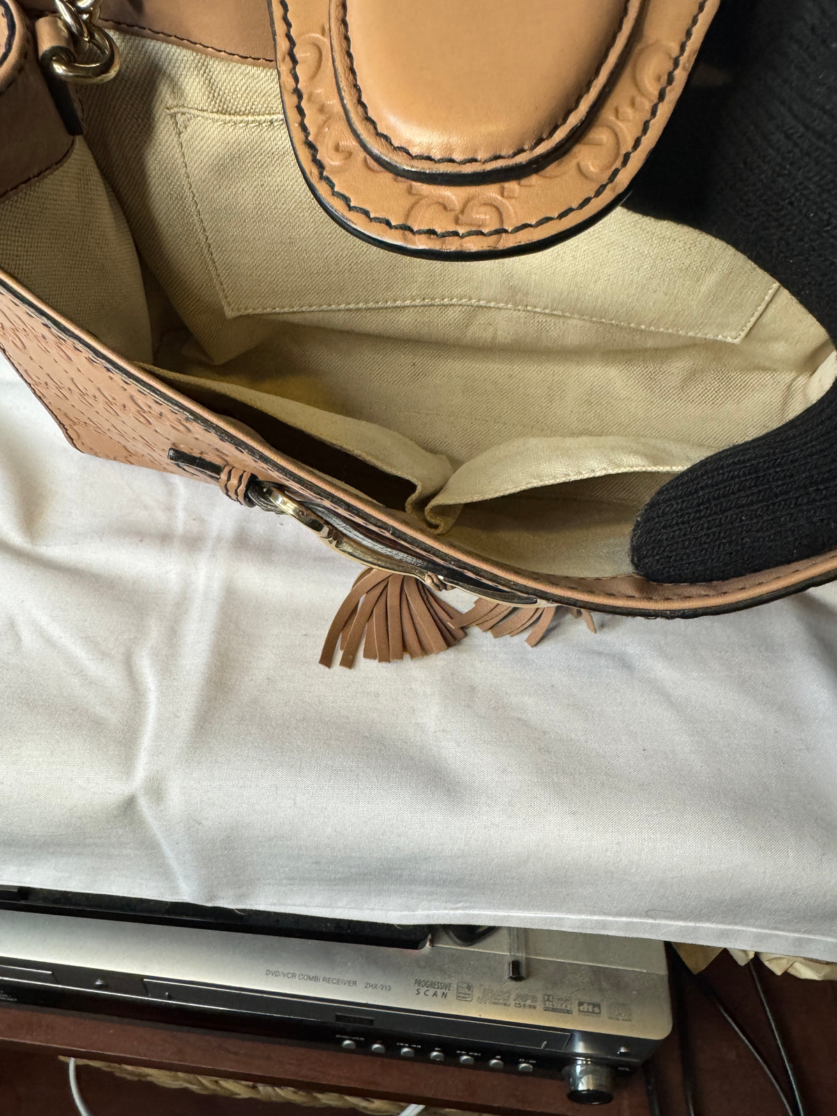 Gucci Medium Guccissima Emily Shoulder Bag – Brown